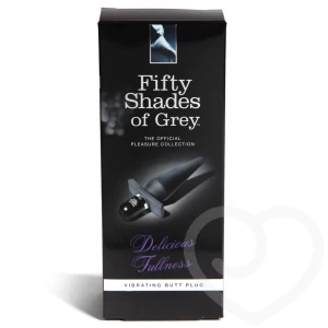 Fifty Shades Of Grey Delicious Fullness Vibrating Butt Plug